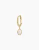 Opal Oval Single Huggie sold by Gorjana