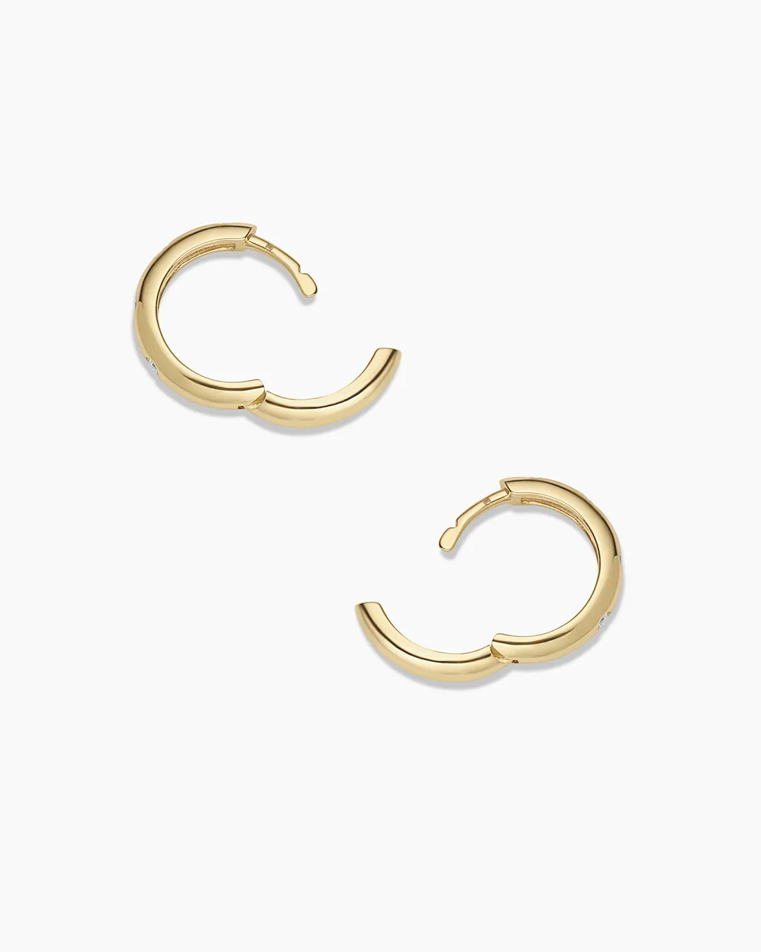 Diamond Lou Helium Huggies sold by Gorjana product image thumbnail 4