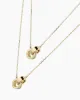 Diamond Bond Interlocking Rose Necklace sold by Gorjana