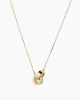 Diamond Bond Interlocking Rose Necklace sold by Gorjana