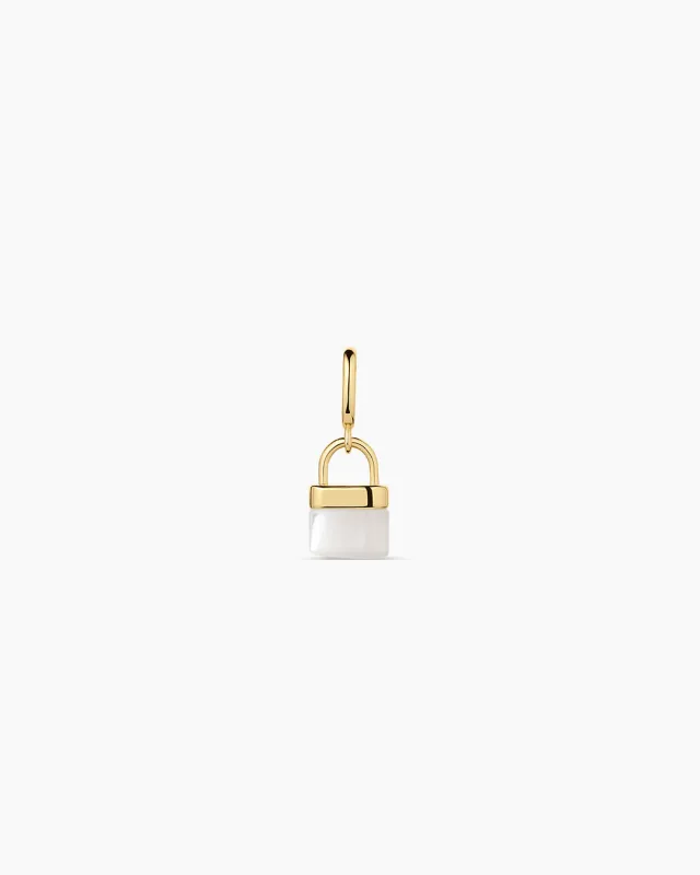 Padlock Parker Charm sold by Gorjana