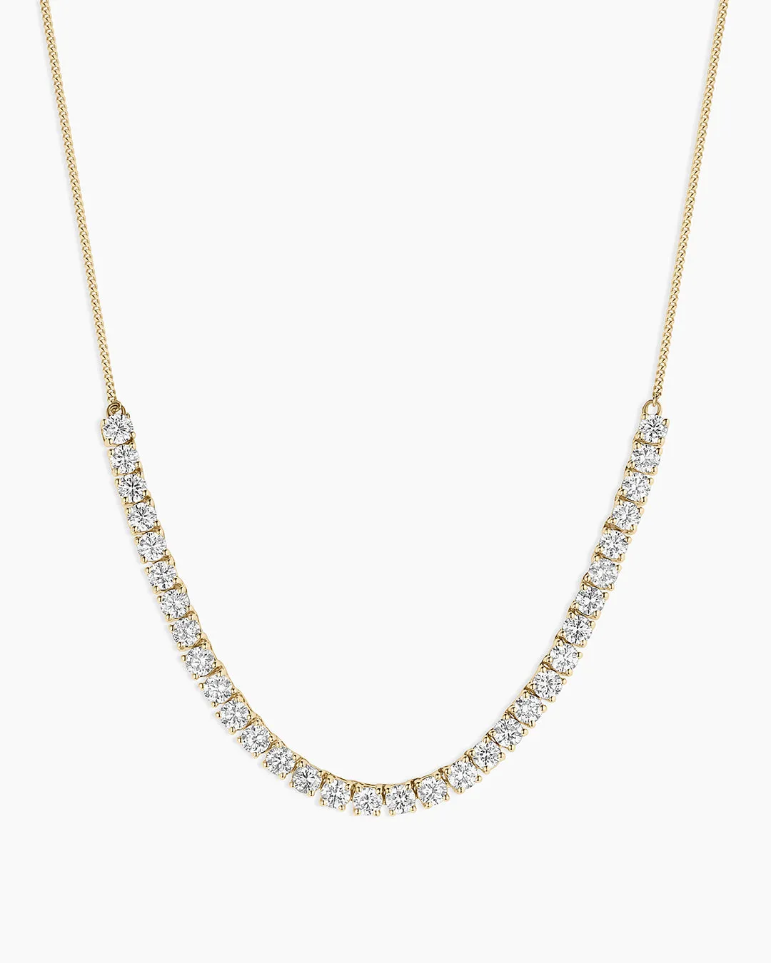 14K Lab Grown Diamond Tennis Row Necklace sold by Gorjana
