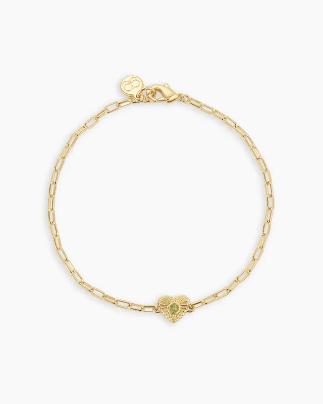 Birthstone Heart Bracelet sold by Gorjana