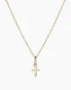 14k Gold Cross Charm Necklace sold by Gorjana