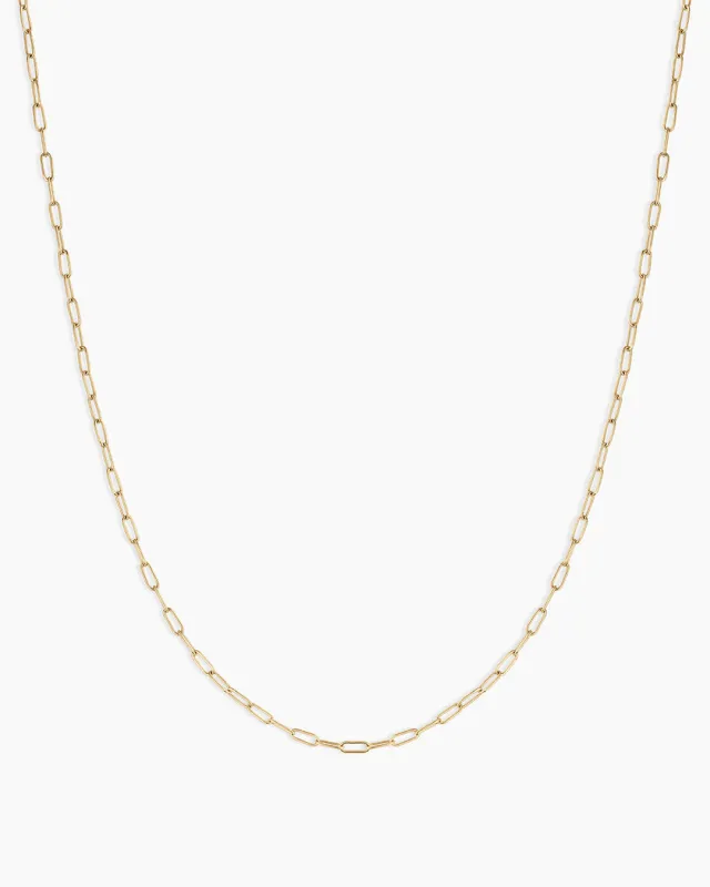 14k Gold Parker Delicate Link Necklace sold by Gorjana