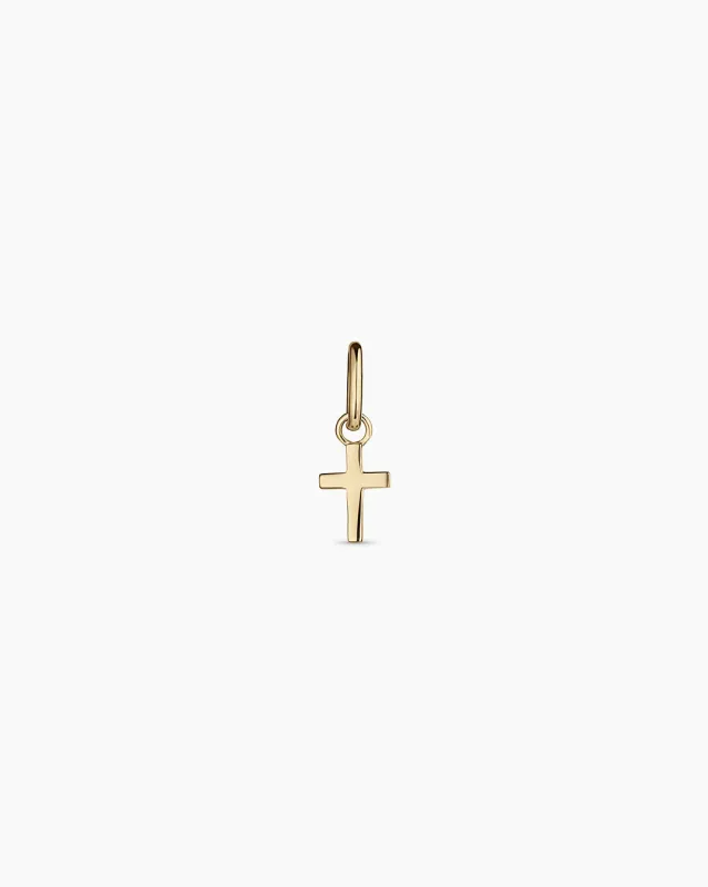 14k Gold Cross Charm sold by Gorjana