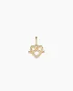 14k Gold Love Knot Charm sold by Gorjana