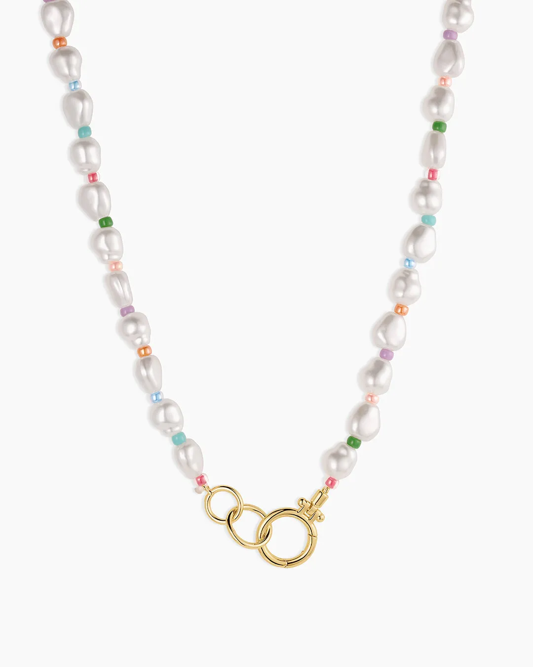 Pearl Rainbow Cove Necklace sold by Gorjana product image thumbnail 4