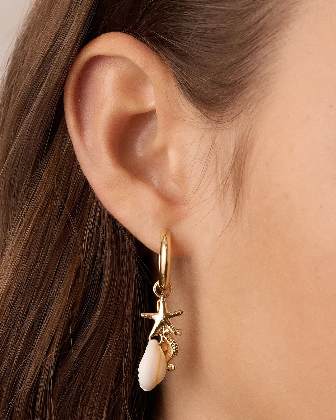 Ocean Cluster Hoops sold by Gorjana product image thumbnail 2