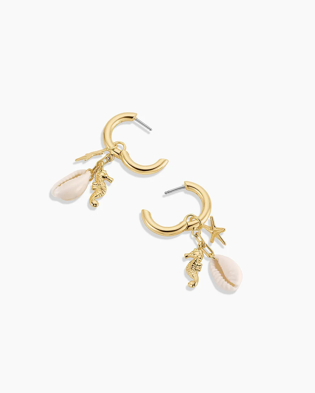 Ocean Cluster Hoops sold by Gorjana product image thumbnail 4