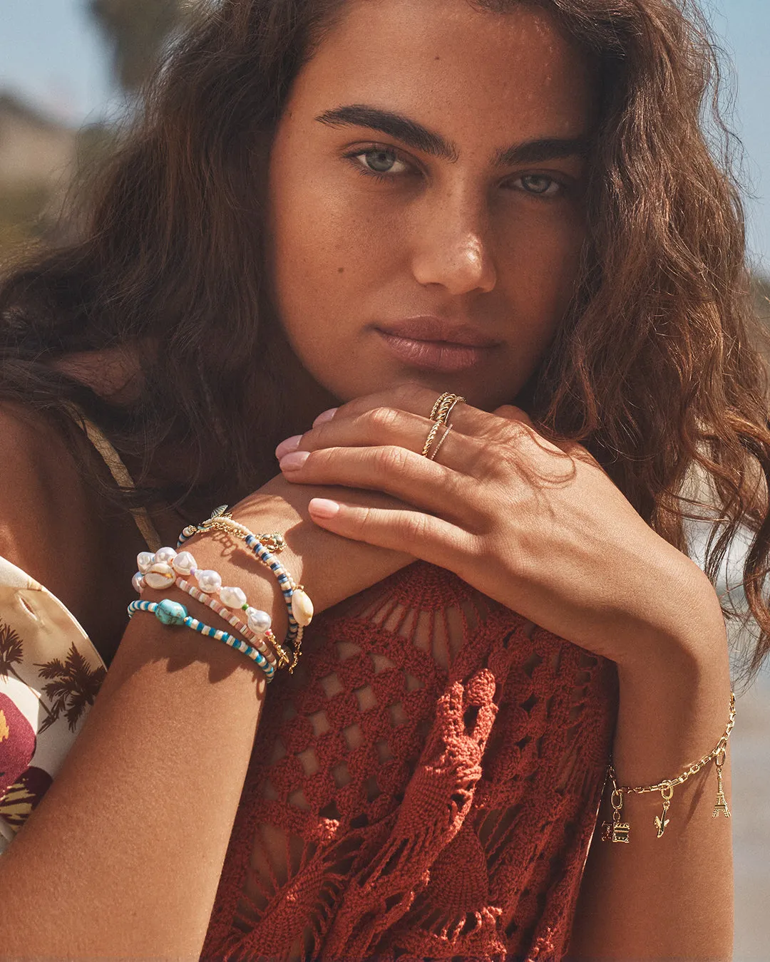 Pearl Rainbow Cove Bracelet sold by Gorjana product image thumbnail 3