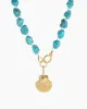 Gold Scallop Shell Charm Necklace sold by Gorjana
