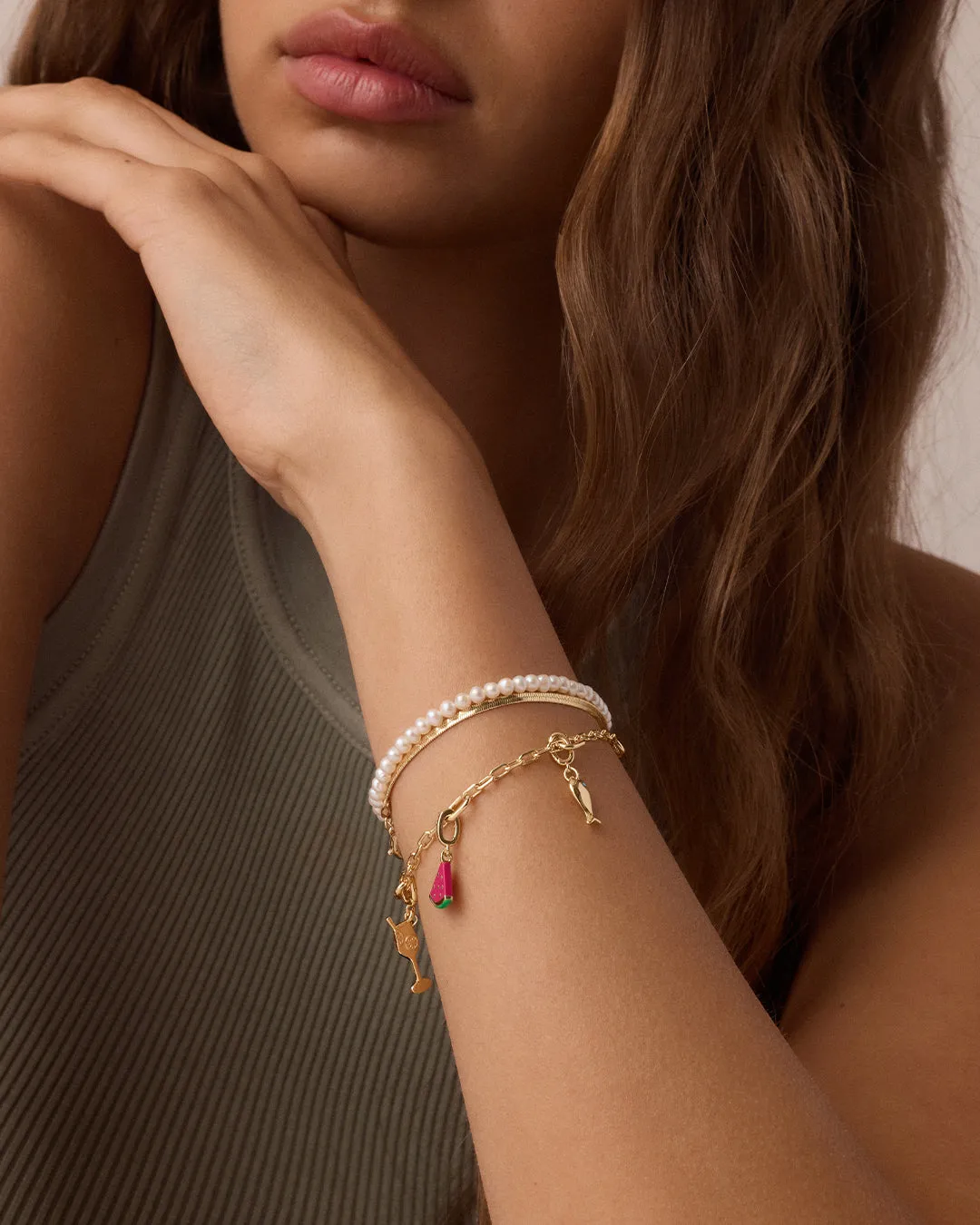 Watermelon Parker Charm sold by Gorjana product image thumbnail 3