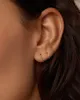 14k Gold Crew Single Huggie 8mm sold by Gorjana