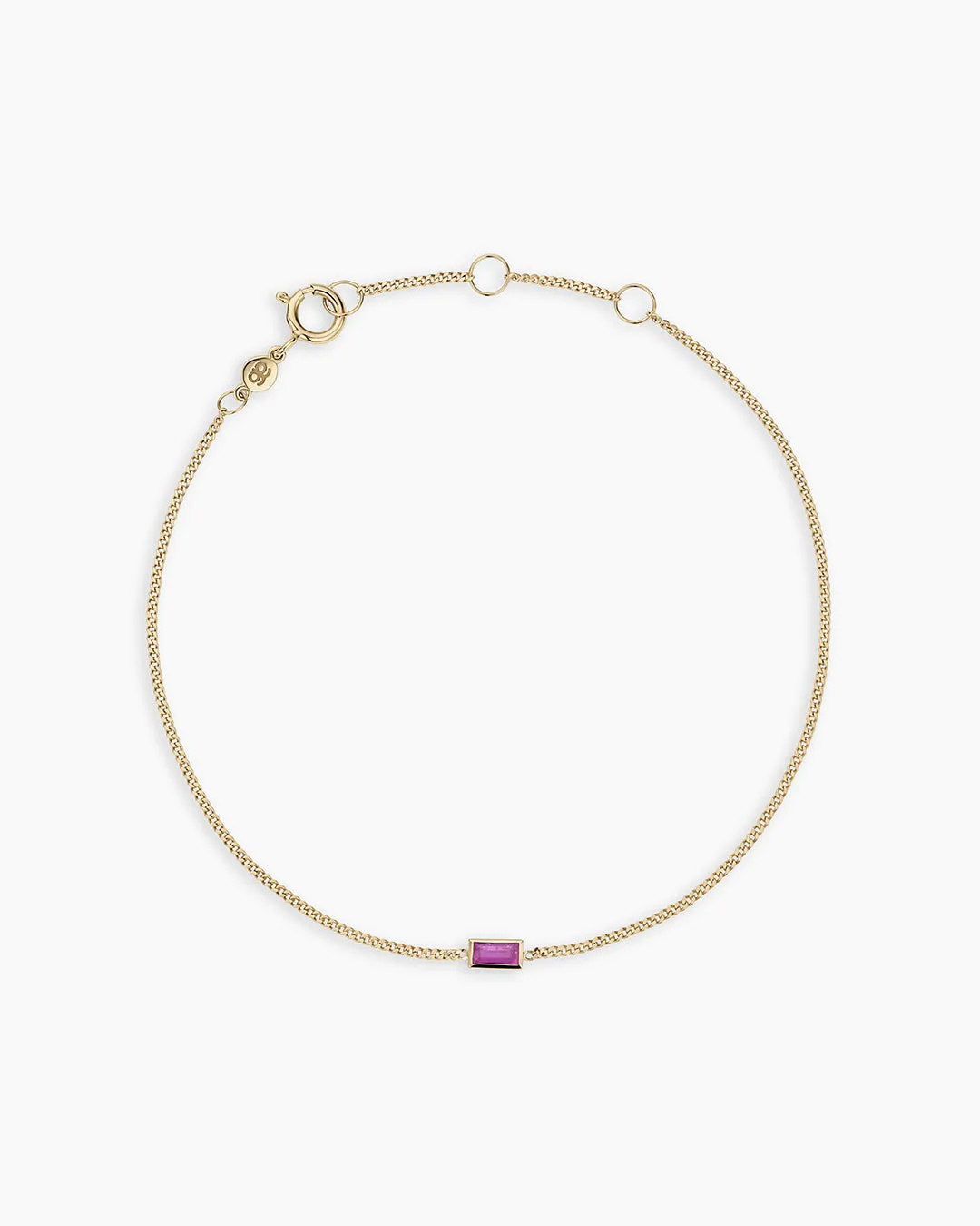 14K Gold Wilder Birthstone Bracelet sold by Gorjana product image thumbnail 5