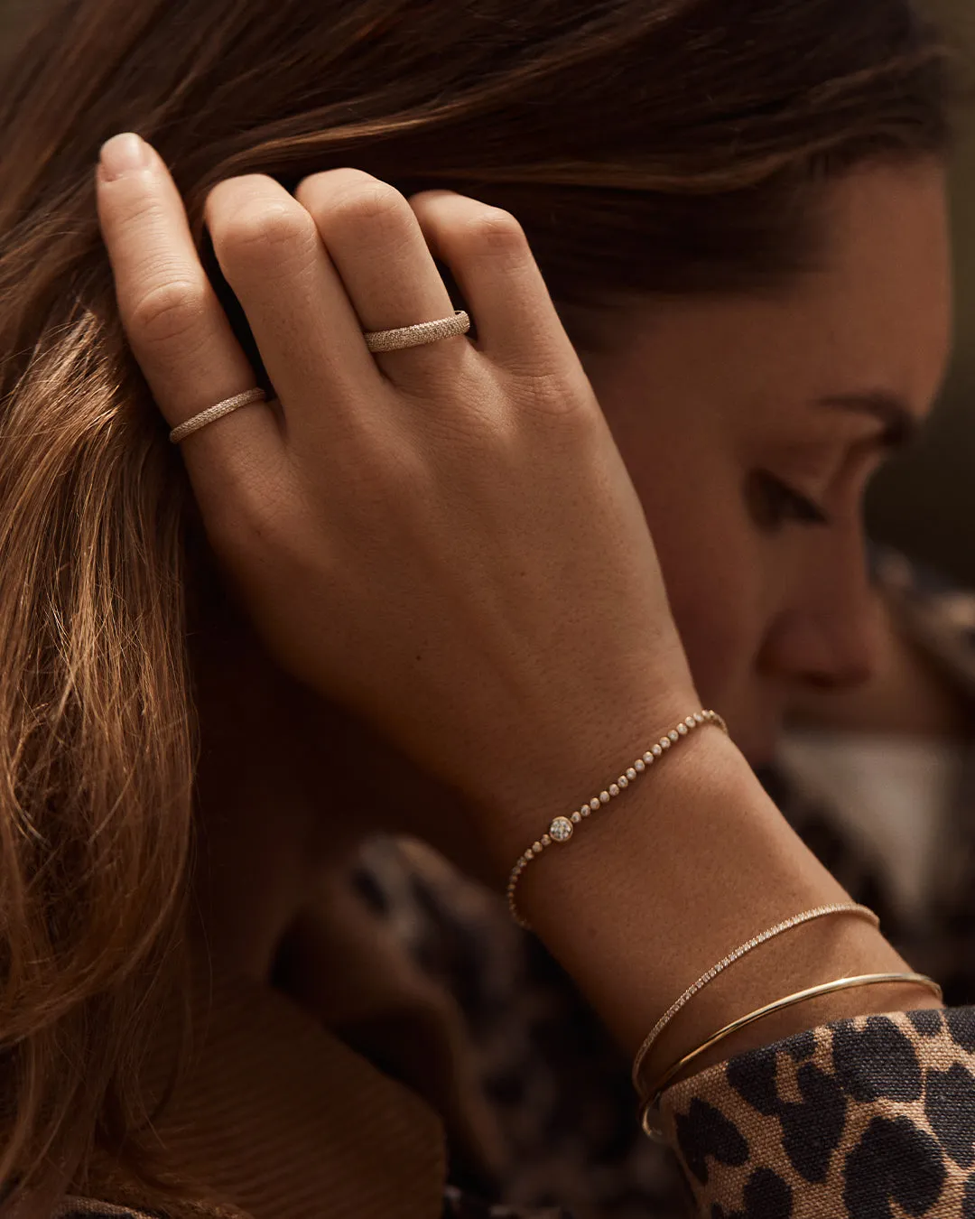 Diamond Paseo Eternity Ring sold by Gorjana product image thumbnail 3