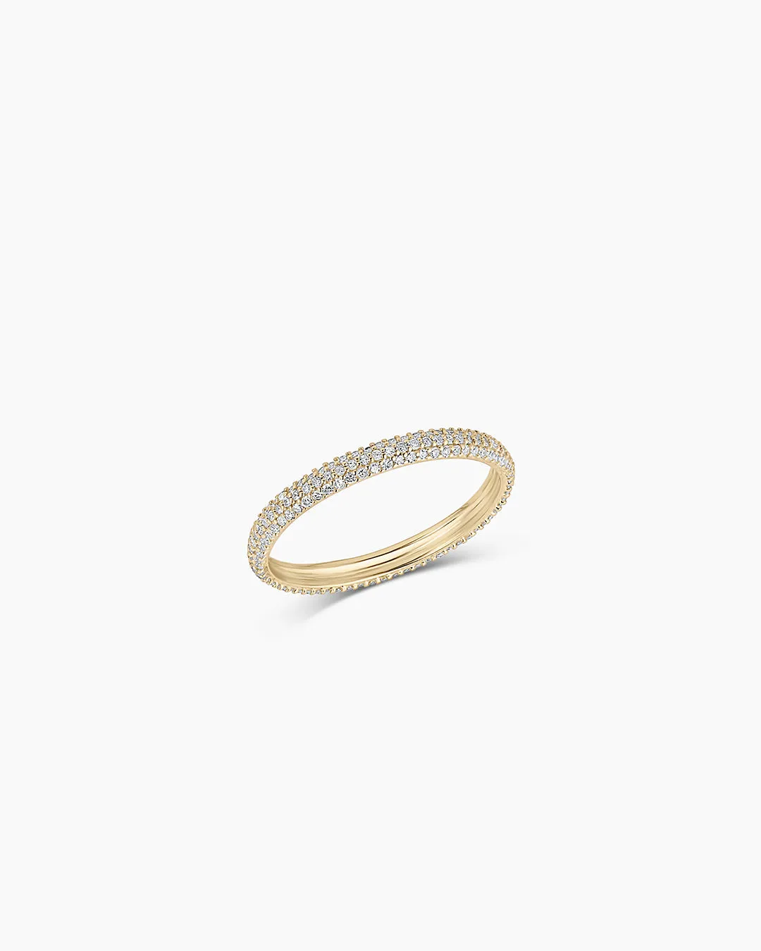 Diamond Paseo Eternity Ring sold by Gorjana product image thumbnail 4