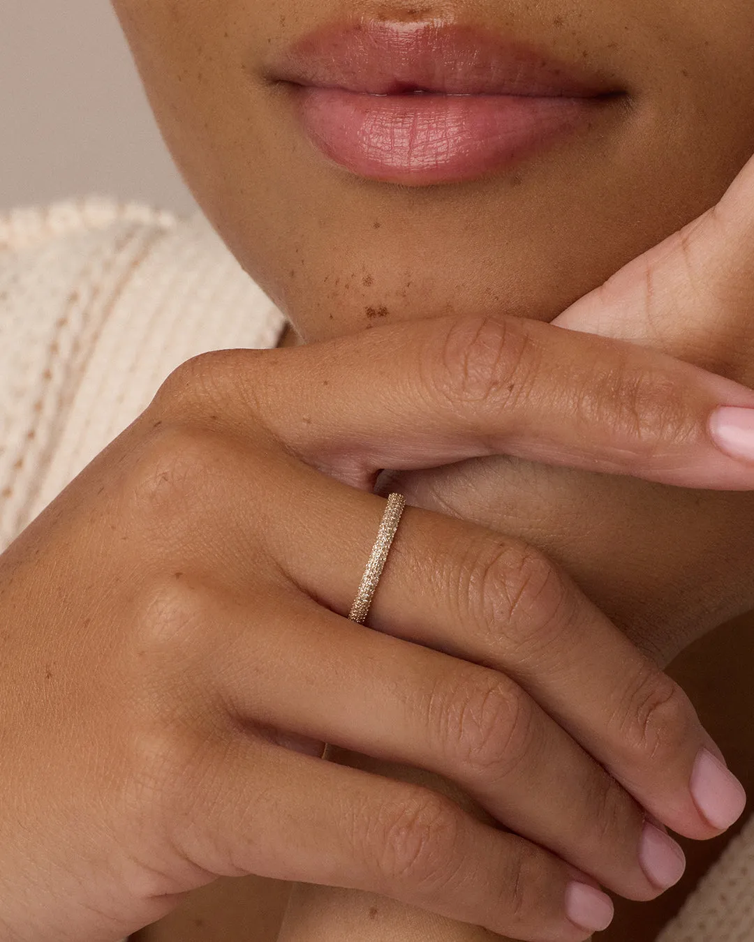 Diamond Paseo Eternity Ring sold by Gorjana product image thumbnail 2