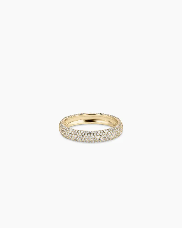 Diamond Paseo Statement Eternity Ring sold by Gorjana