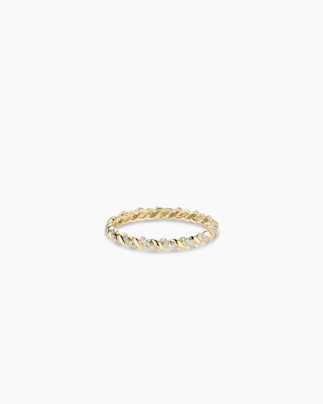 Diamond Crew Ring sold by Gorjana