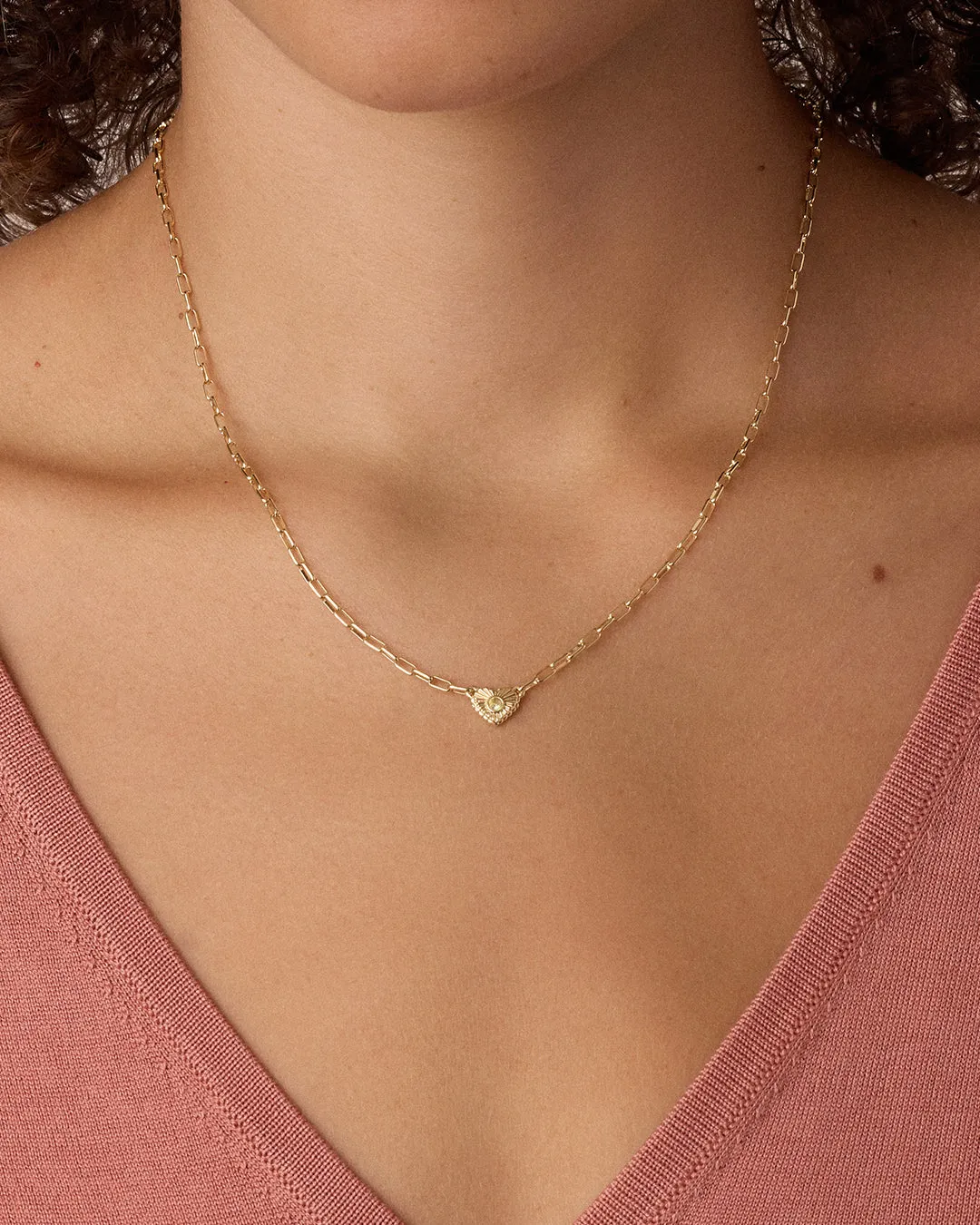 Birthstone Heart Necklace sold by Gorjana product image thumbnail 2
