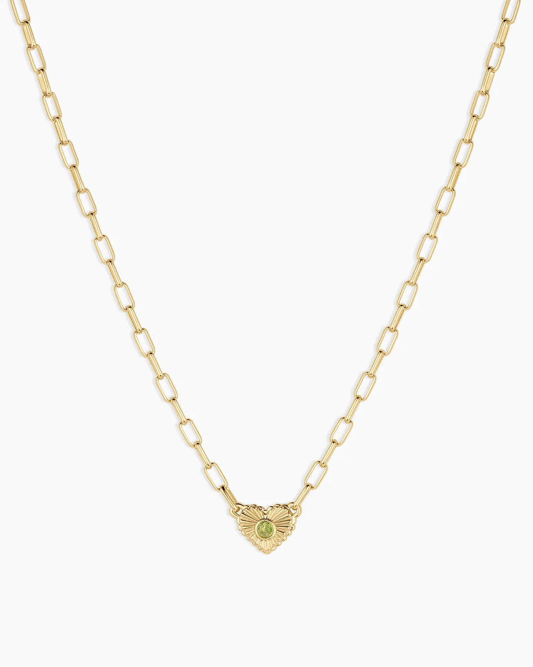Birthstone Heart Necklace sold by Gorjana