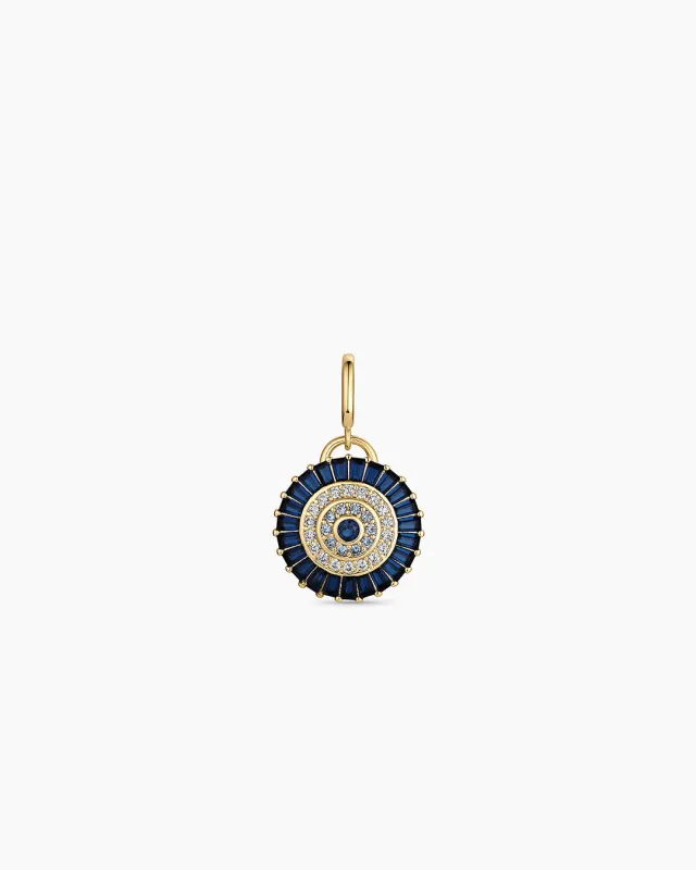 Vintage Evil Eye Coin Parker Charm sold by Gorjana