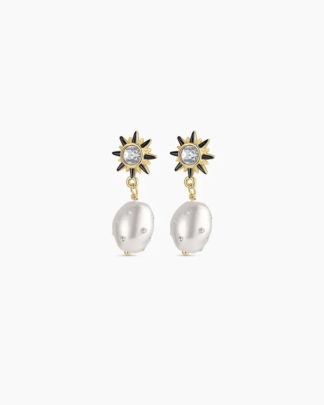 Vintage Shimmer Pearl Drop Earrings sold by Gorjana