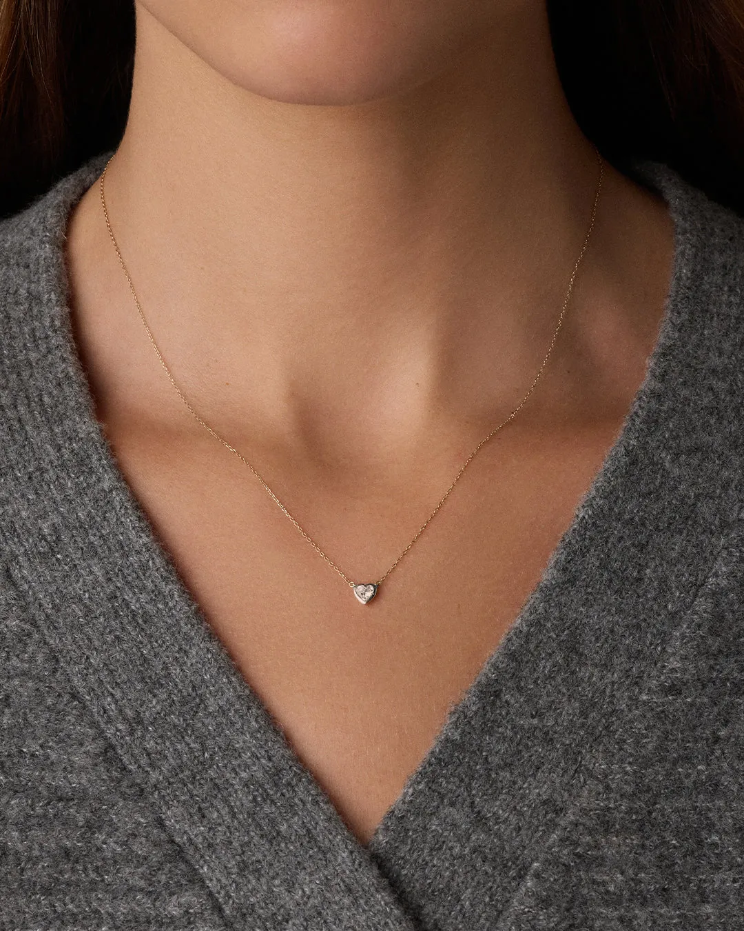 Lab Grown Diamond Heart Necklace sold by Gorjana product image thumbnail 2
