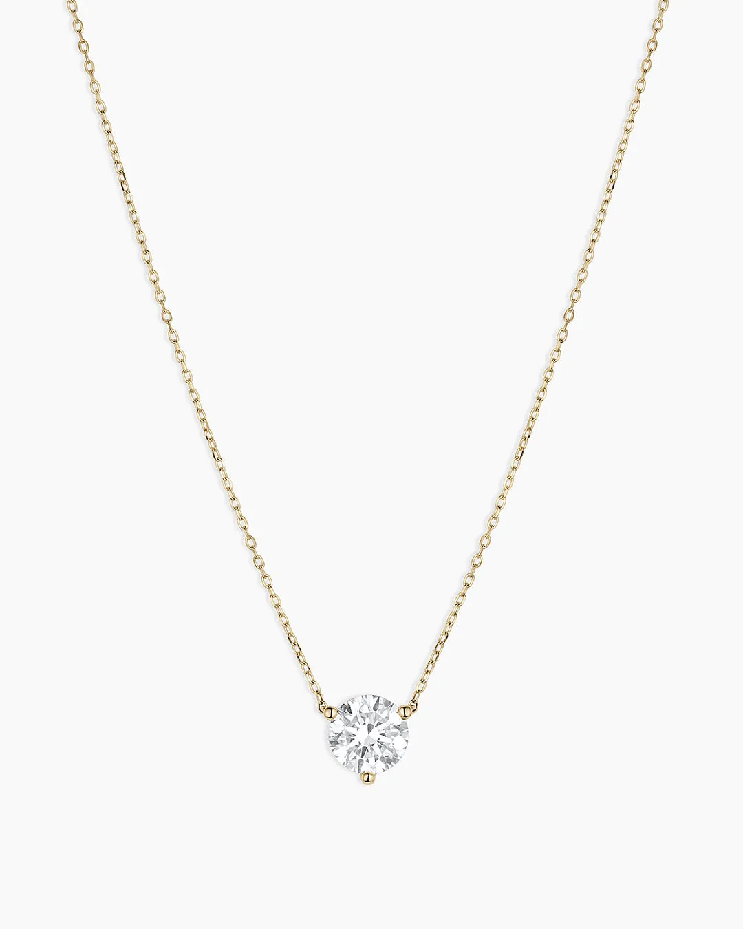 Lab Grown Diamond Solitaire Necklace sold by Gorjana