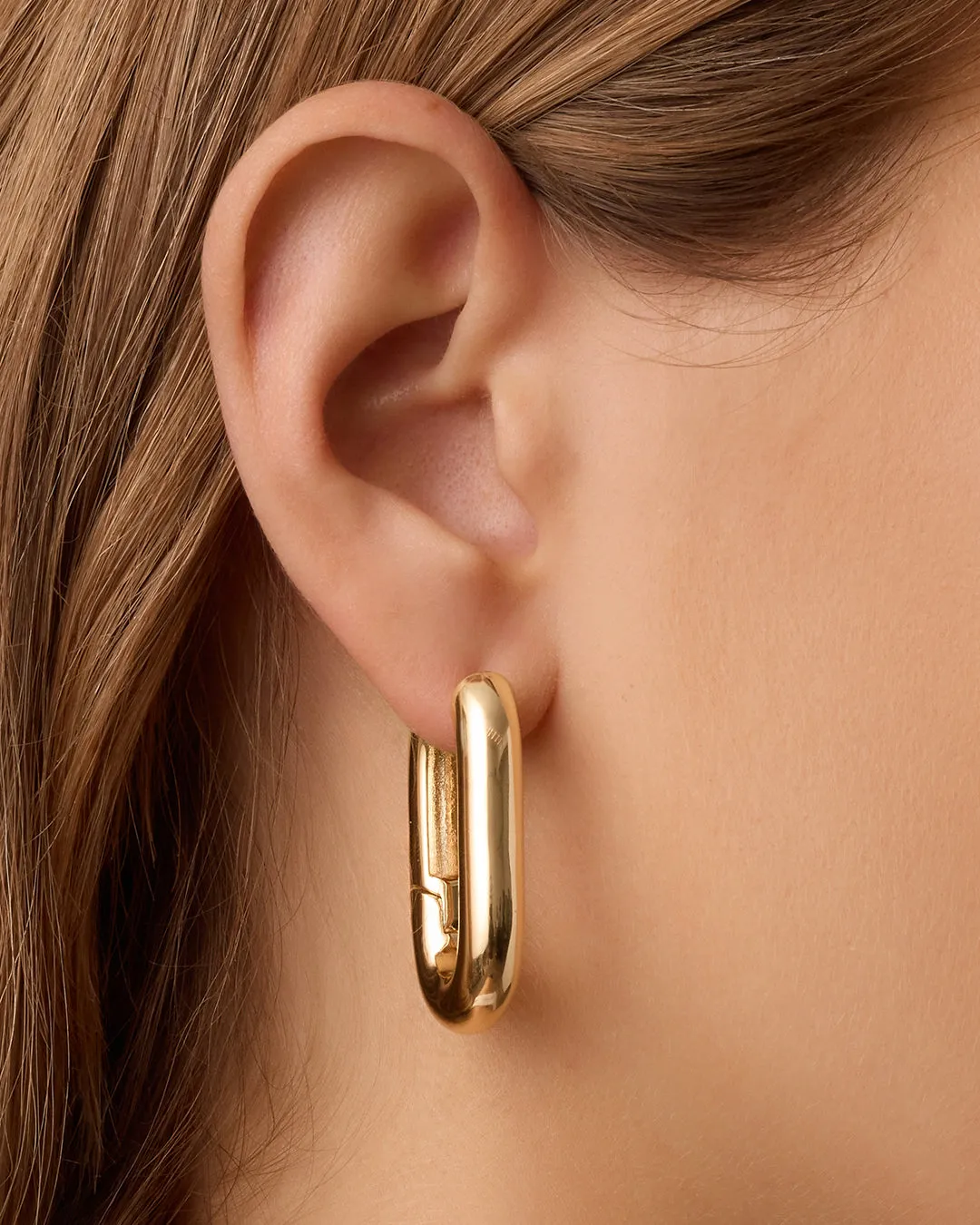 Zoey Statement Hoops sold by Gorjana product image thumbnail 3