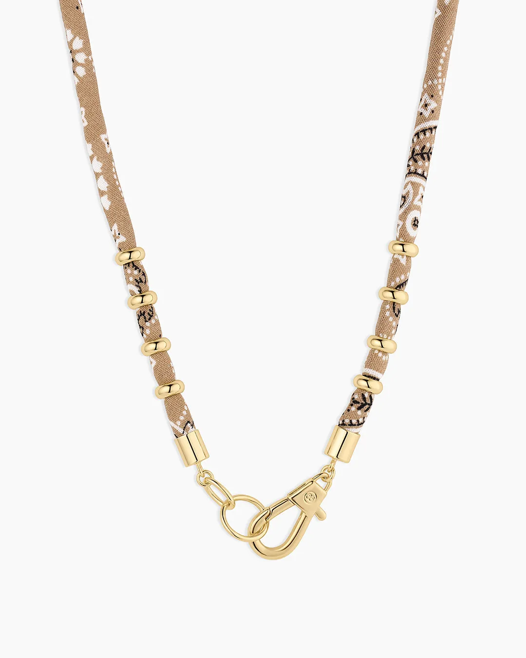 Paisley Bandana Long Necklace sold by Gorjana product image thumbnail 3