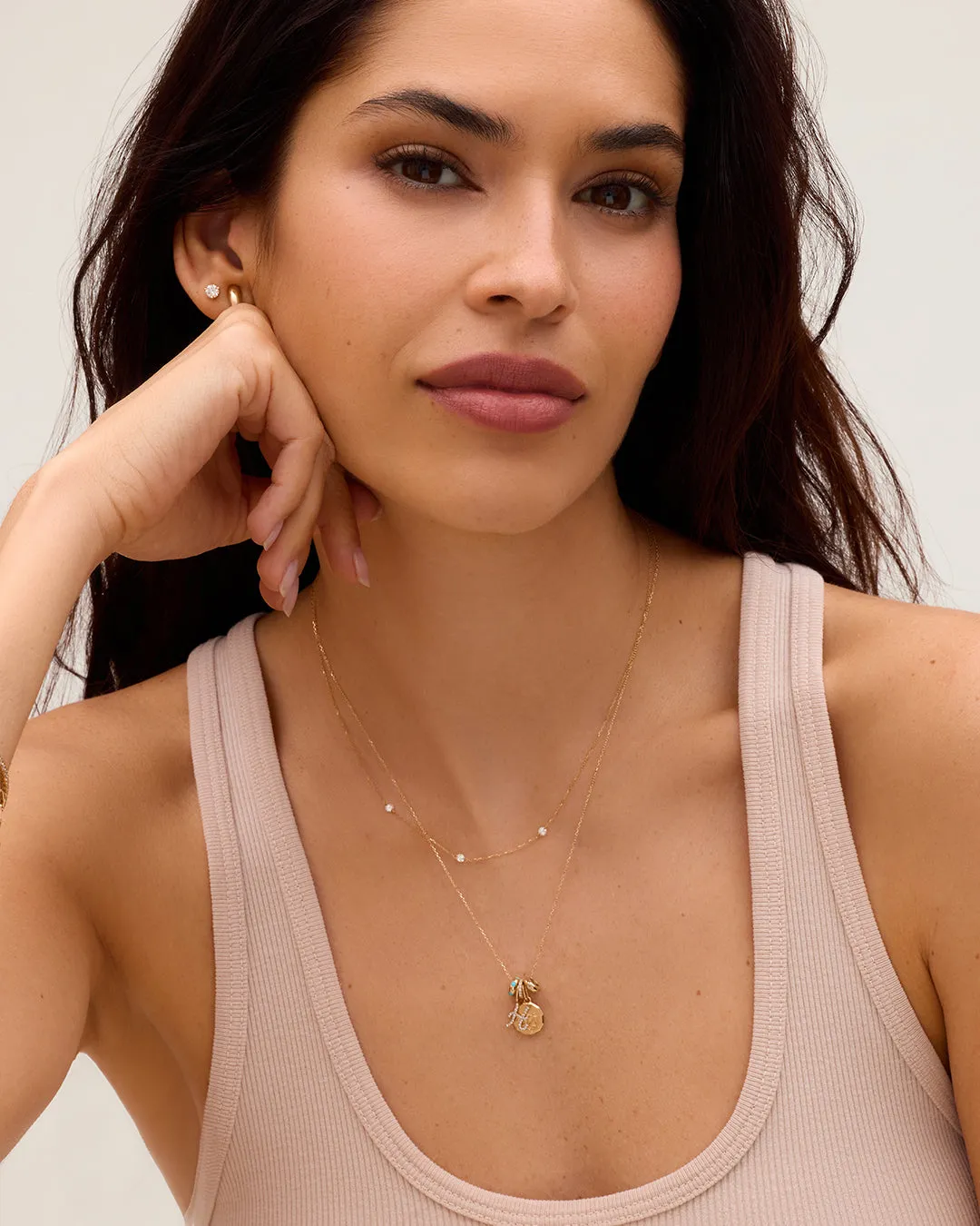 Diamond Pavé Halo Charm sold by Gorjana product image thumbnail 3