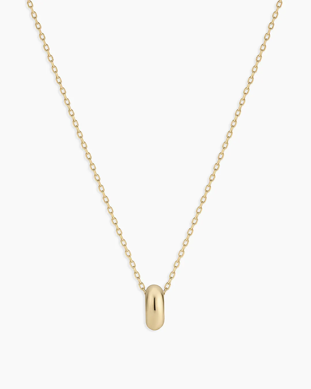 14K Gold Lou Halo Charm Necklace sold by Gorjana