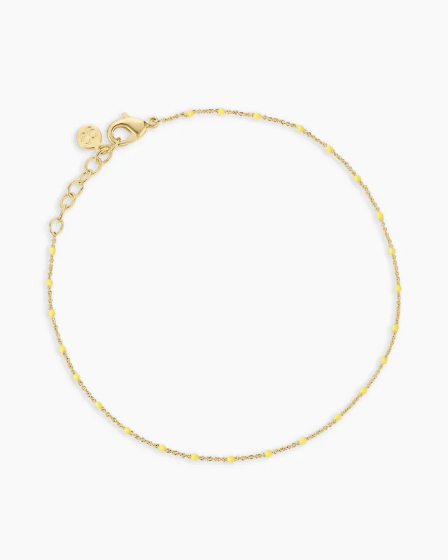 Capri Anklet made by Gorjana
