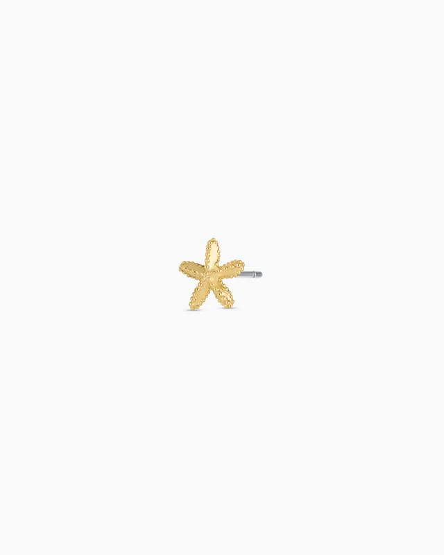 Starfish Single Stud made by Gorjana