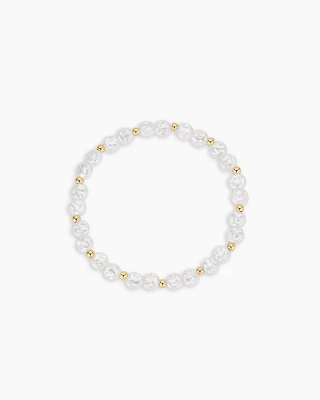 Reese Pearl Bracelet made by Gorjana