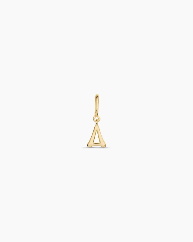 Ryder Greek Alphabet Charm made by Gorjana