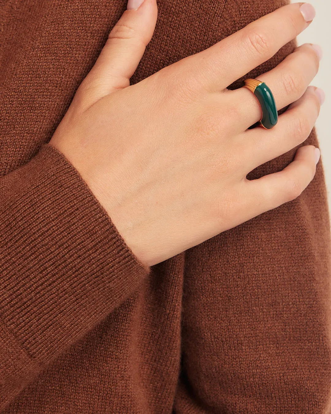 Bella Enamel Ring sold by Gorjana product image thumbnail 3
