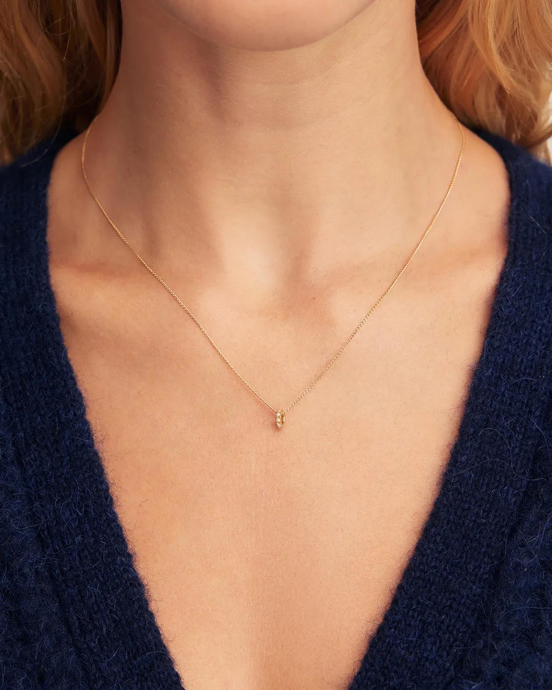 14K Gold Pearl Halo Charm sold by Gorjana product image thumbnail 2
