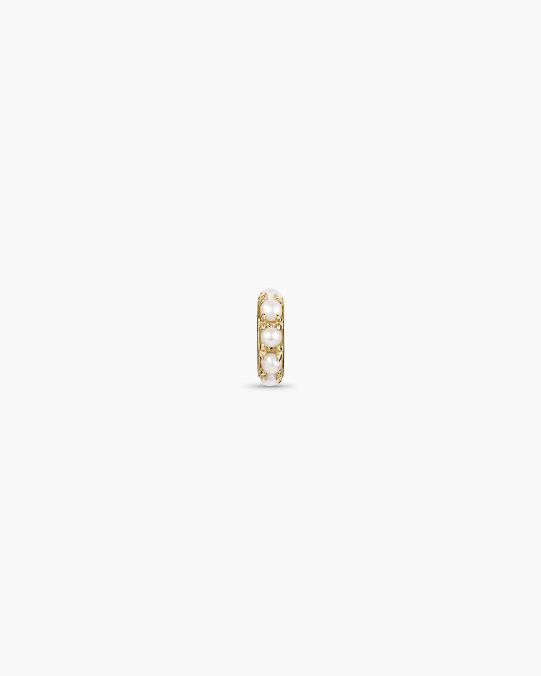 14K Gold Pearl Halo Charm sold by Gorjana