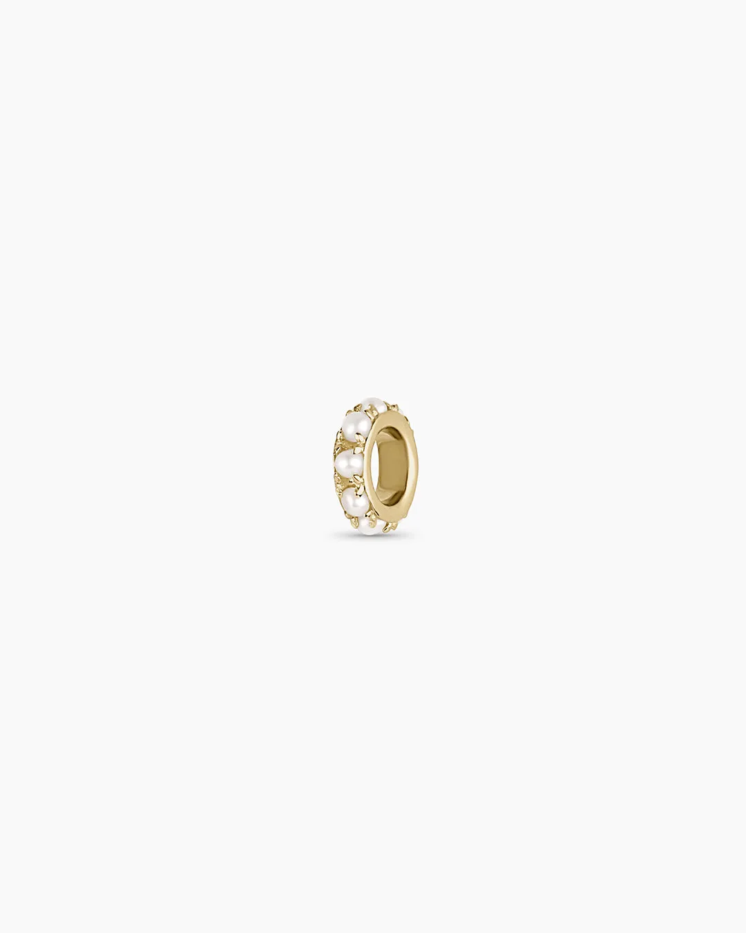14K Gold Pearl Halo Charm sold by Gorjana product image thumbnail 5