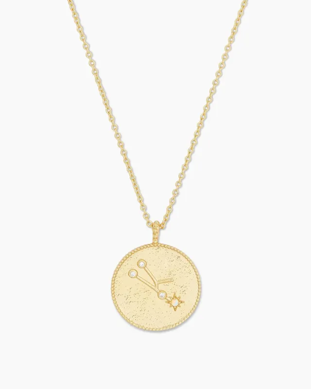 Astrology Coin Necklace (Taurus) made by Gorjana