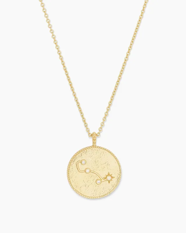 Astrology Coin Necklace (Scorpio) sold by Gorjana