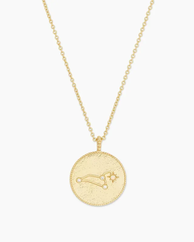 Astrology Coin Necklace (Leo) made by Gorjana