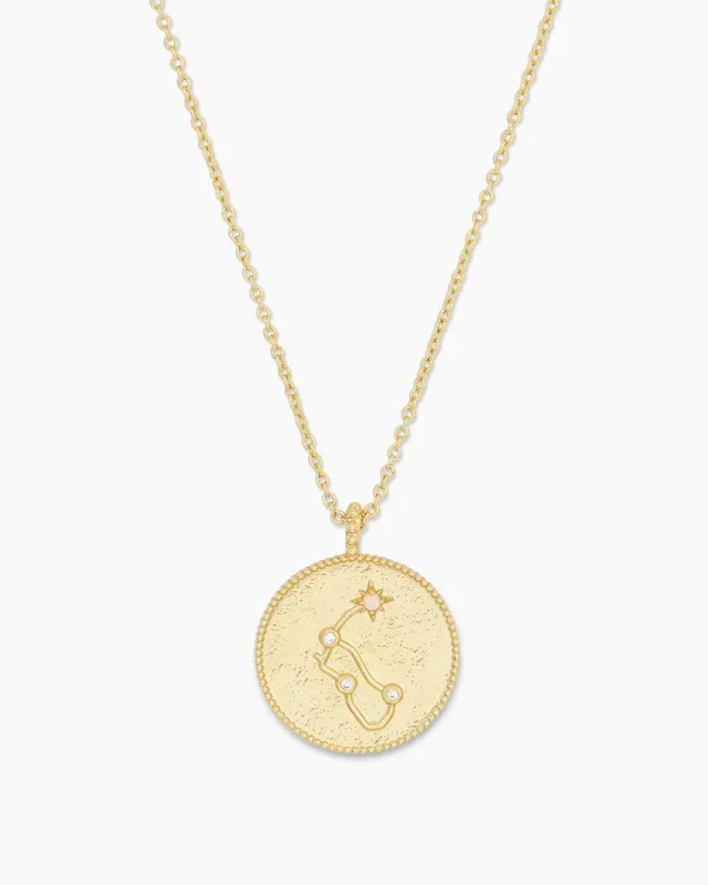 Astrology Coin Necklace (Aquarius) made by Gorjana