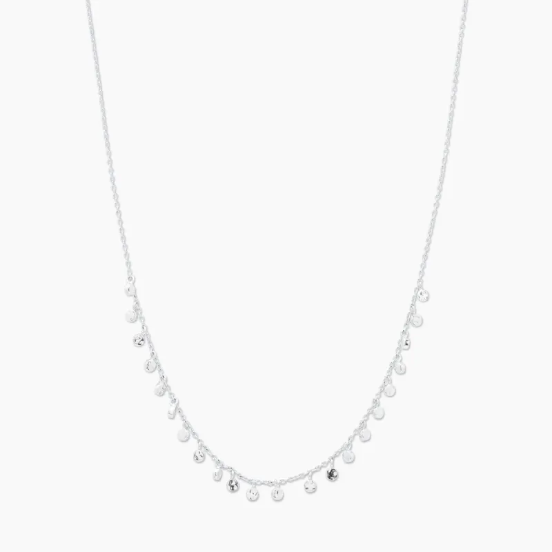 Chloe Mini Necklace (Silver) sold by Gorjana