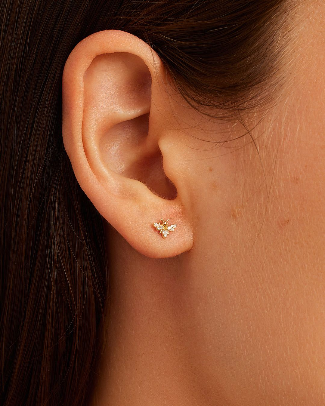 Diamond Bee Studs sold by Gorjana product image thumbnail 6