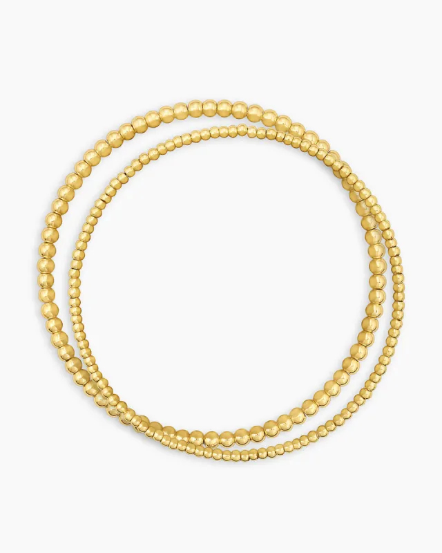 Poppy Gold Bracelet Set sold by Gorjana