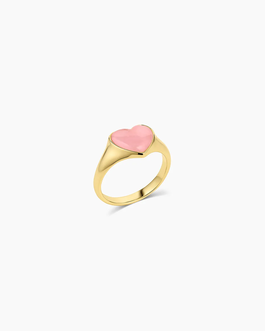 Lou Gemstone Ring - Rose Quartz sold by Gorjana product image thumbnail 4